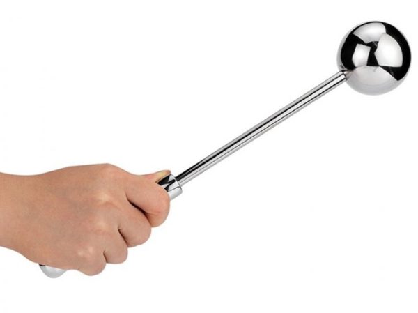 Tige en métal Wand Ball 17 x 3.2 cm – Image 3