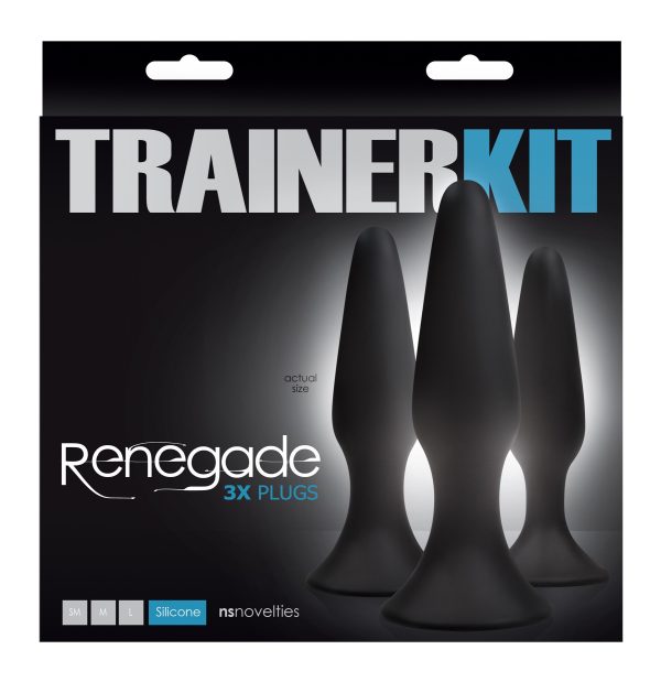 Trainer Kit de 3 plugs en silicone Renegade – Image 2