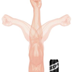 Bras à fist DeepR Mega Power Fist 68 x 13 cm Noir