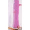 Dildo vibrant Large Classic 19 x 4.3cm Rose – Image 2