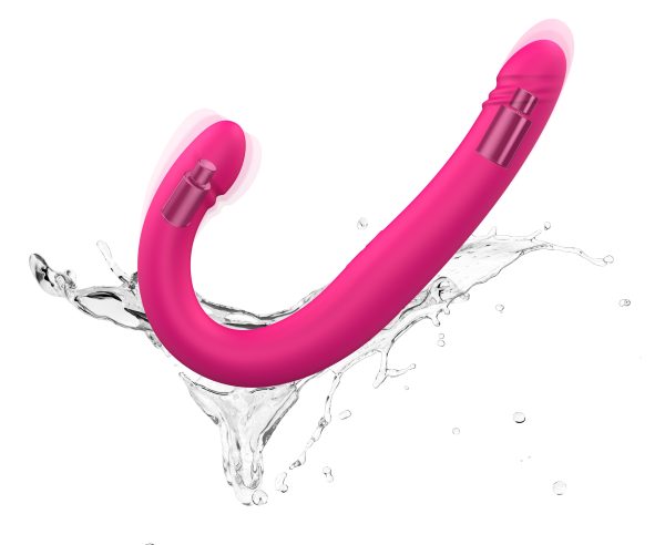 Double Gode Dorcel Orgasmic Double Do 45 x 4cm Rose – Image 8