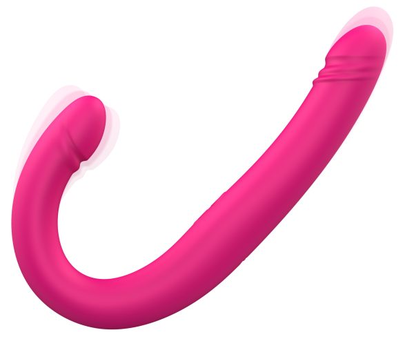 Double Gode Dorcel Orgasmic Double Do 45 x 4cm Rose – Image 9