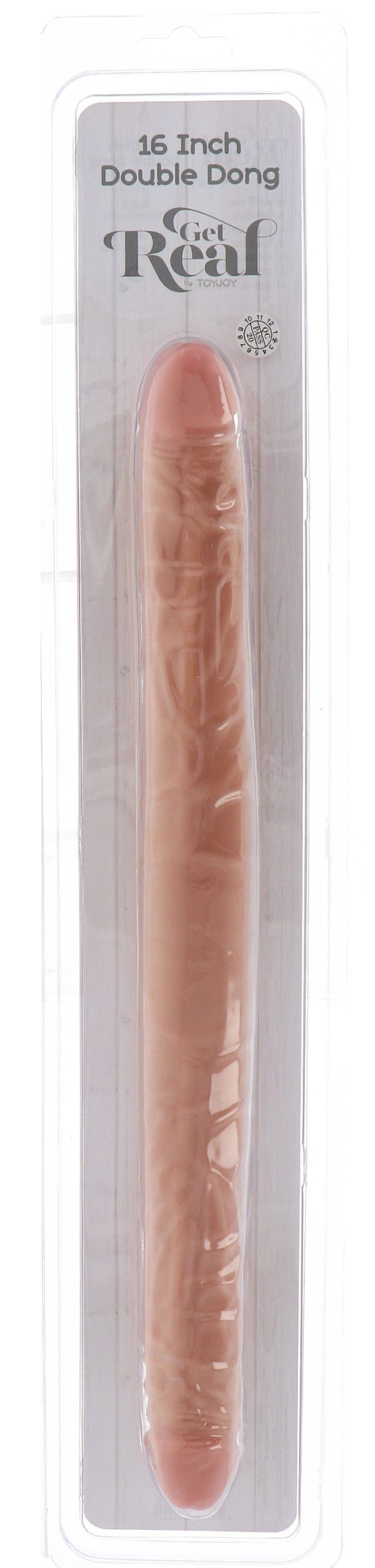 Double gode Get Real 42 x 3.7 cm – Image 2