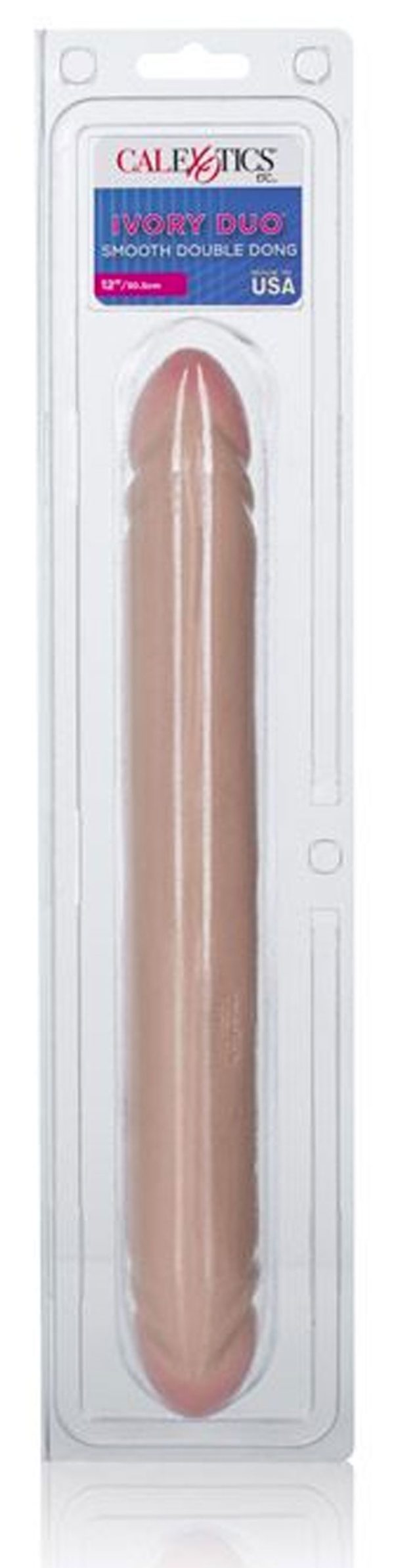 Double gode Ivory Duo Smooth 30 x 4cm – Image 2