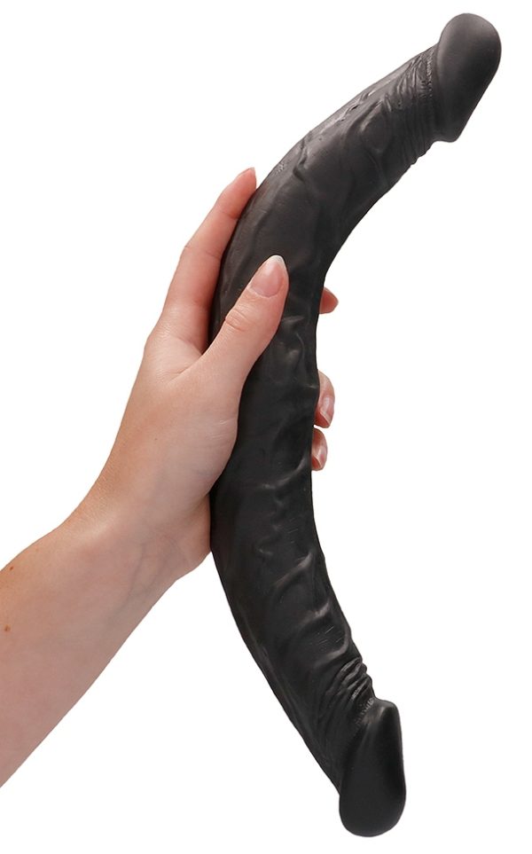 Double gode Realrock 36 x 4.4cm Noir – Image 6
