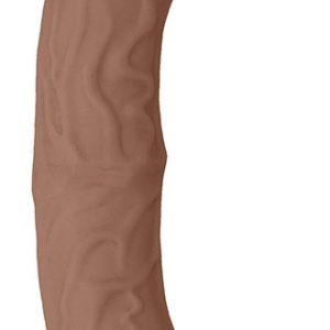 Double gode Realrock 36 x 4.4cm Tan