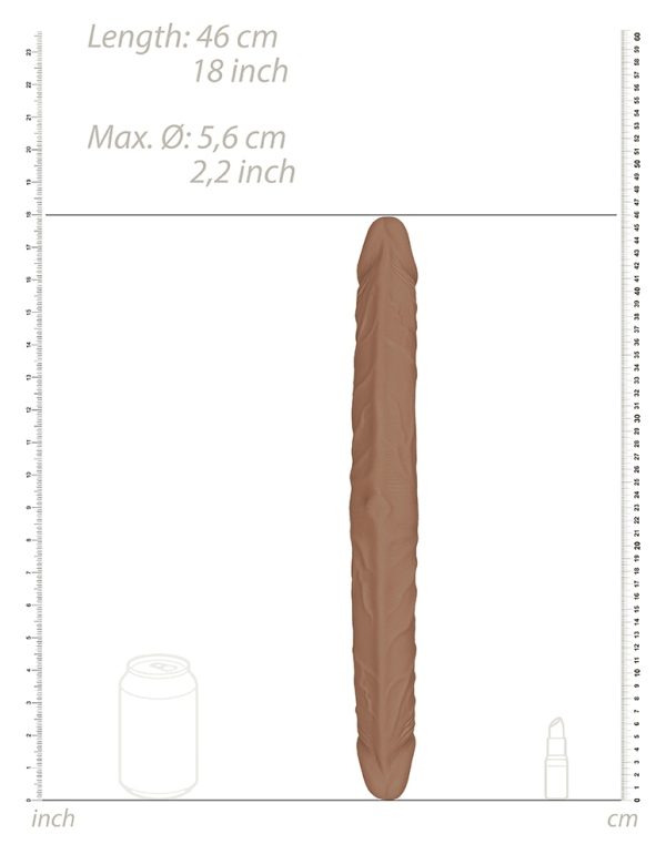 Double gode Realrock 45 x 5.2cm Tan – Image 5