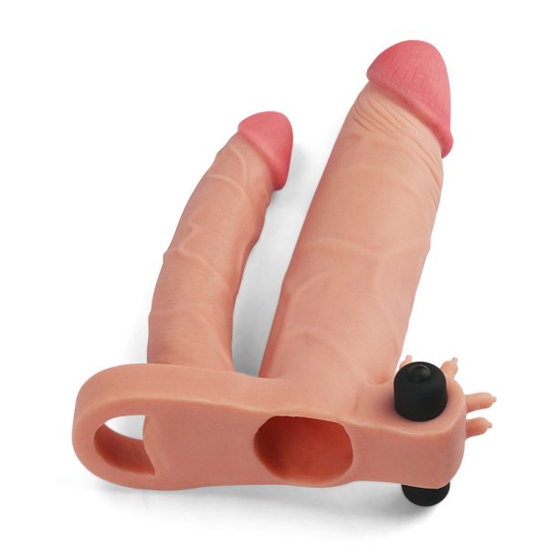 Gaine de pénis Double Pénis 16 x 3.4 cm – Image 6