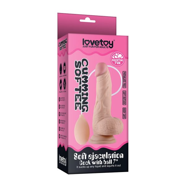 Gode éjaculateur Cumming Softee 14 x 4.5 cm – Image 2