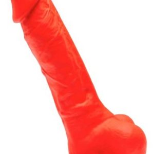 Gode en silicone Stretch N°2 - 17 x 4.3cm Rouge