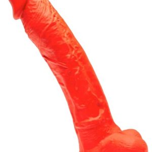 Gode en silicone Stretch N°6 - 26 x 5.8cm Rouge