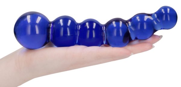 Gode en verre Planets Bleu 18 x 4.3 cm – Image 5
