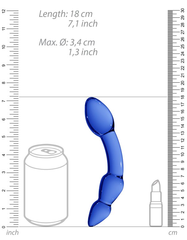 Gode en verre Superior 18 x 3.4cm – Image 7