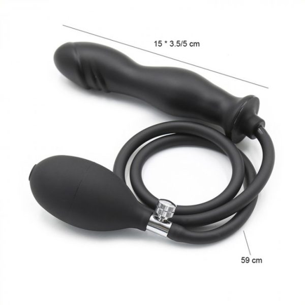 Gode gonflable Butt Thick 13 x 3.5 cm – Image 5