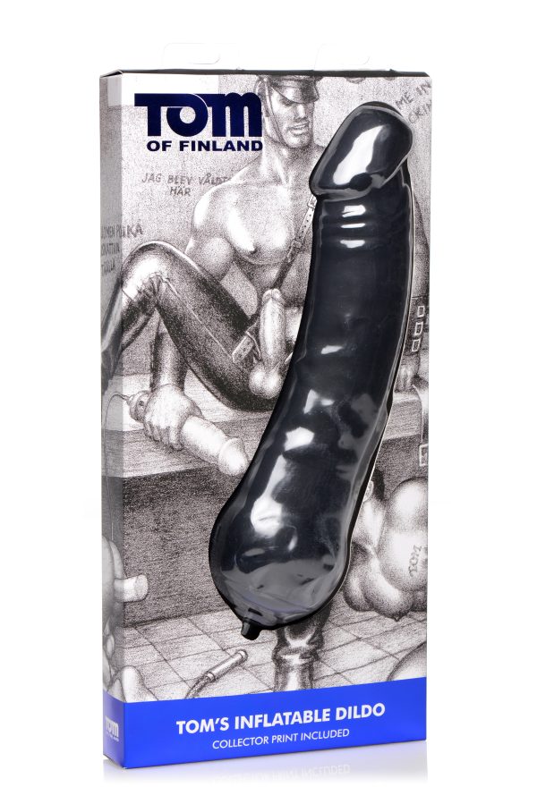 Gode gonflable Tom Of Finland 25  x 6.5 cm – Image 2