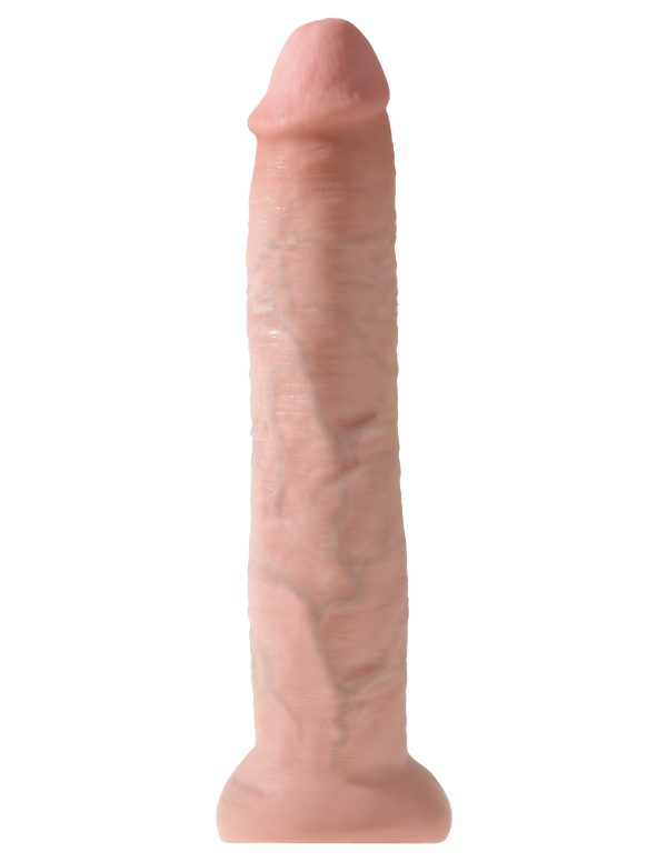 Gode King Cock - 29.5 x 6.2 cm Flesh – Image 3