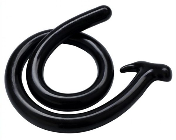 Gode long Mega Snake 100 x 3cm Noir – Image 5