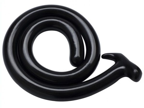 Gode long Mega Snake 100 x 3cm Noir – Image 6