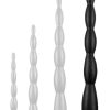 Gode long Scale Beads XL 60 x 6cm Noir