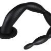 Gode long Scale Beads XL 60 x 6cm Noir – Image 2