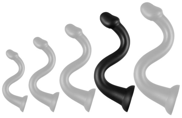 Gode long Whale Dildo XL 48 x 7cm - Pointe 5.5cm Noir – Image 3