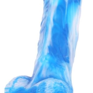 Gode Mixy 13 x 3.2cm Bleu-Blanc