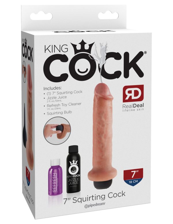 Gode qui éjacule Squirting 18 x 5.2cm – Image 2