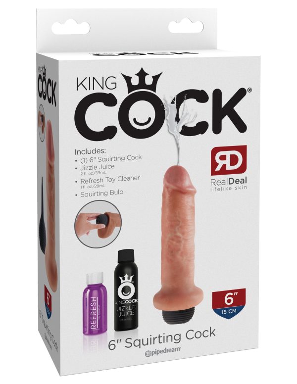 Gode qui éjacule Squirting King Cock 16 x 4.4cm – Image 2