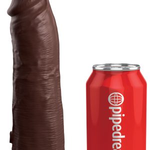 Gode réaliste 2Density Eight - 20 x 5.4cm Marron