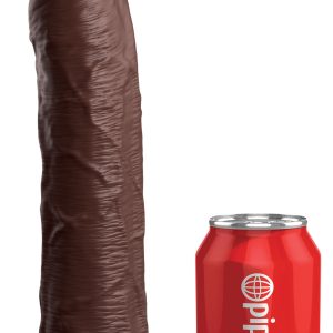 Gode réaliste 2Density Eleven - 28 x 5.5cm Marron