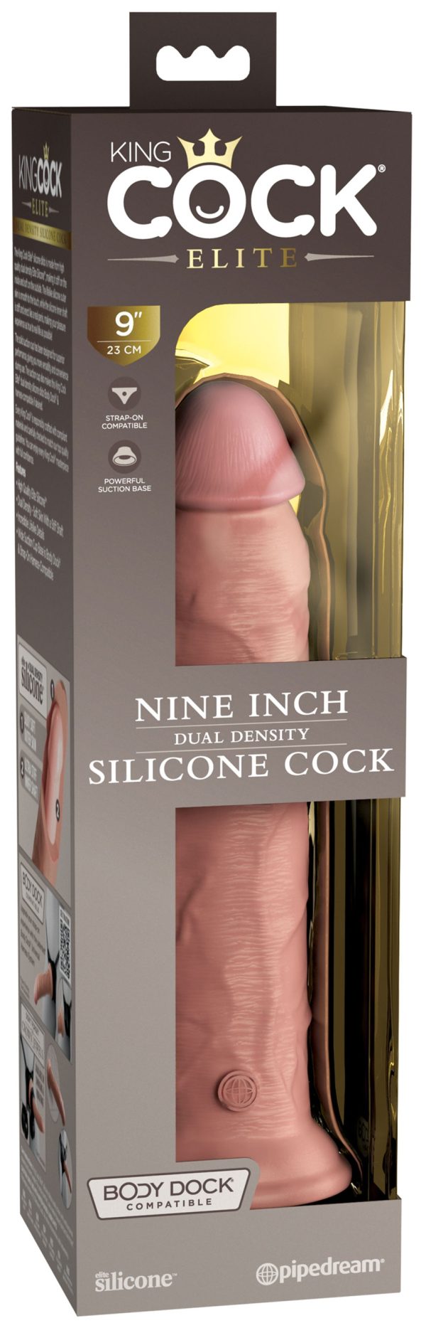 Gode réaliste 2Density Nine - 23 x 5cm – Image 2