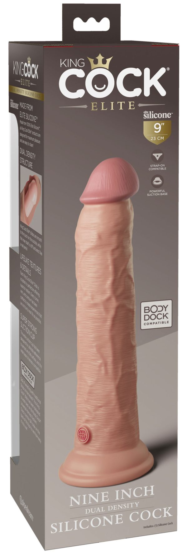 Gode réaliste 2Density Nine - 23 x 5cm – Image 5