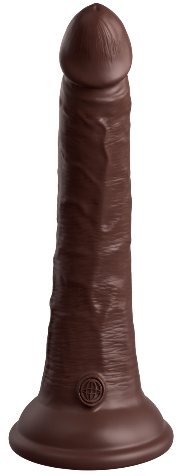 Gode réaliste 2Density Seven - 18 x 4cm Marron – Image 4
