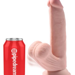 Gode réaliste 3D Cock Swinging Balls 18 x 5 cm