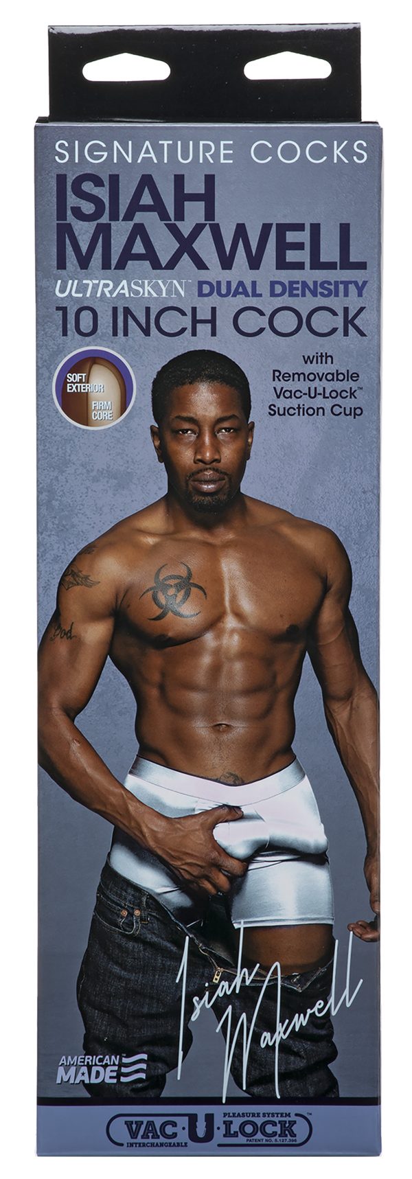 Gode réaliste Acteur Isiah Maxwell 23 x 4 cm – Image 3