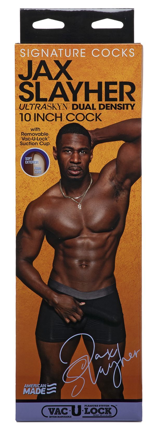 Gode réaliste Acteur Jax Slayher 23 x 5 cm – Image 3
