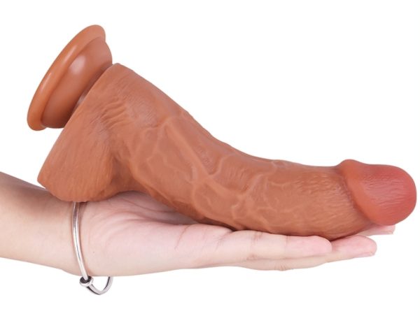 Gode réaliste Curvy 14 x 4cm – Image 3