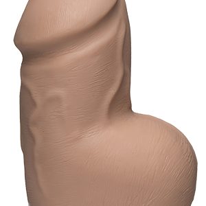 Gode réaliste Fat D FirmSkyn 10 x 6.8cm Vanille
