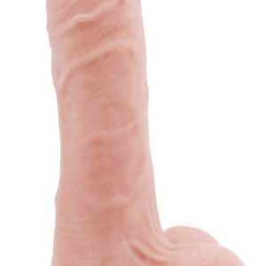 Gode réaliste Flatterer 14 x 4 cm Flesh