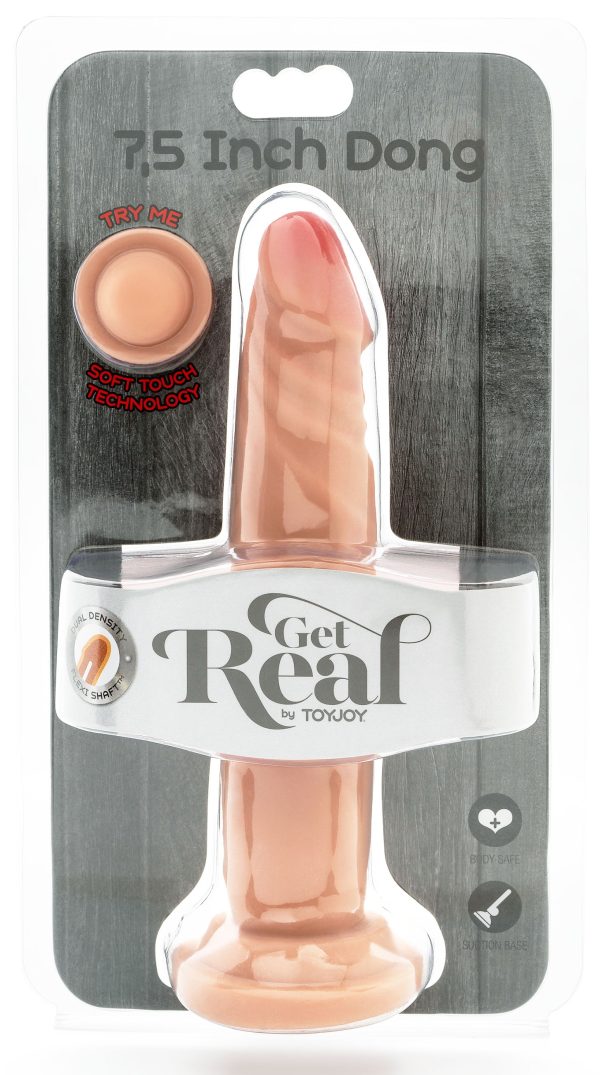 Gode réaliste Get Real Dual Density 18 x 3.5 cm – Image 2