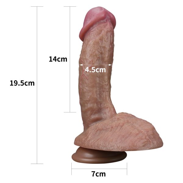 Gode réaliste Glans Up Nature Cock 15 x 4.5cm – Image 21
