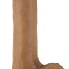 Gode réaliste Hevy Nature Cock 15 x 3.4cm Marron