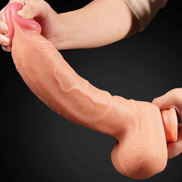 Gode réaliste King Size Strong Nature Cock 22 x 5.7cm – Image 7