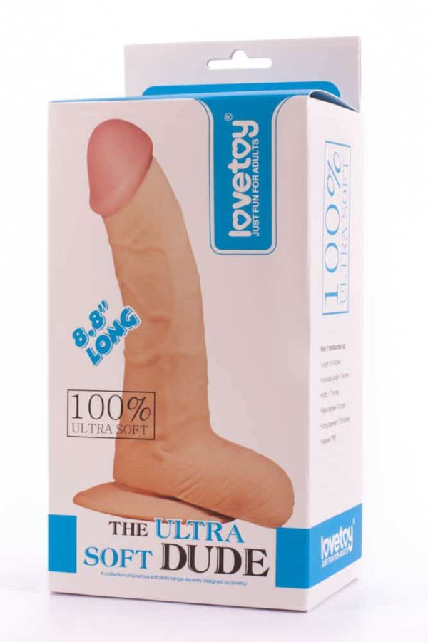 Gode réaliste Soft Alex 17 x 4.5 cm Chair – Image 3