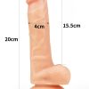 Gode réaliste Soft Dude 15 x 4cm – Image 7