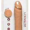 Gode Realistic D UltraSkyn 26 x 5 cm Vanille – Image 2