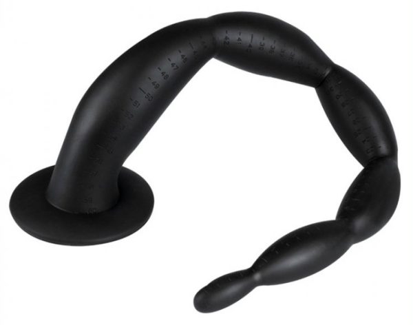 Gode Scale Beads S 30 x 3cm Noir – Image 2