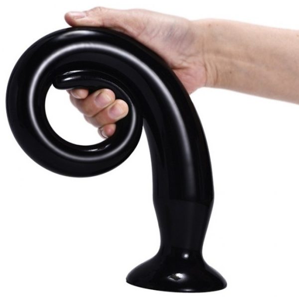 Gode Tail Flex L 48 x 4.5 cm Noir – Image 2