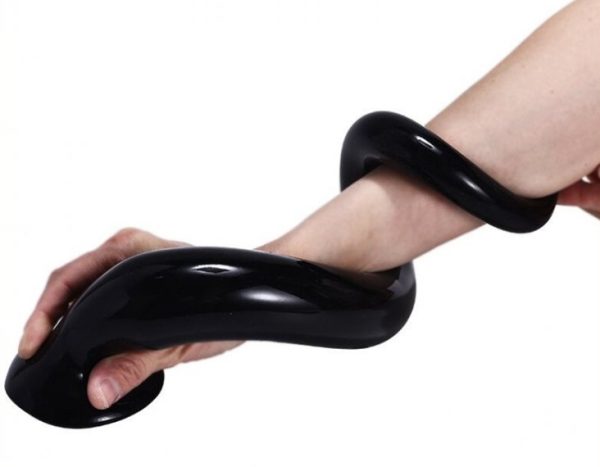 Gode Tail Flex L 48 x 4.5 cm Noir – Image 3