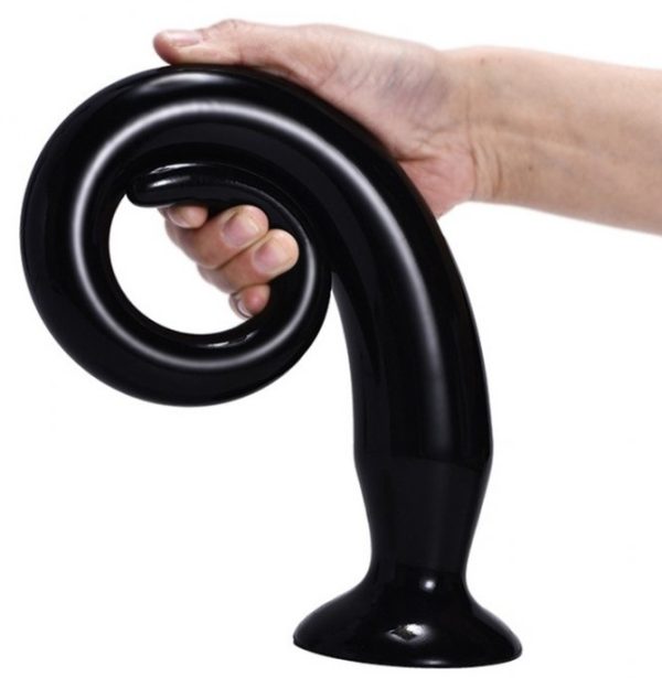 Gode Tail Flex M 40 x 4.5 cm Noir – Image 2